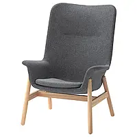 ИКЕА ВЕДБО Кресло с высокой спинкой (805.522.24)