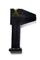 Прищіпка для затиску нігтів (для створення арки) пластикова Чорний