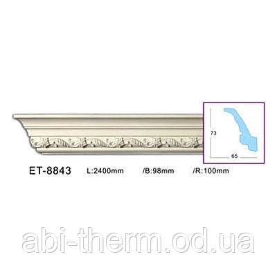 Pu Багет кутовий (Лепка) ЕТ-8843 (ст.24), фото 1