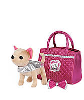 Собачка Chi Chi Love Модный гламур с накидкой, бантом и сумочкой Simba 105894842