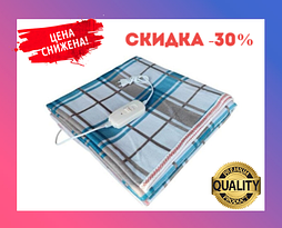 Електропростирадло 160х120 з підігрівом електро простирадло 220 вольтів електроматрас ковдра електропростінь