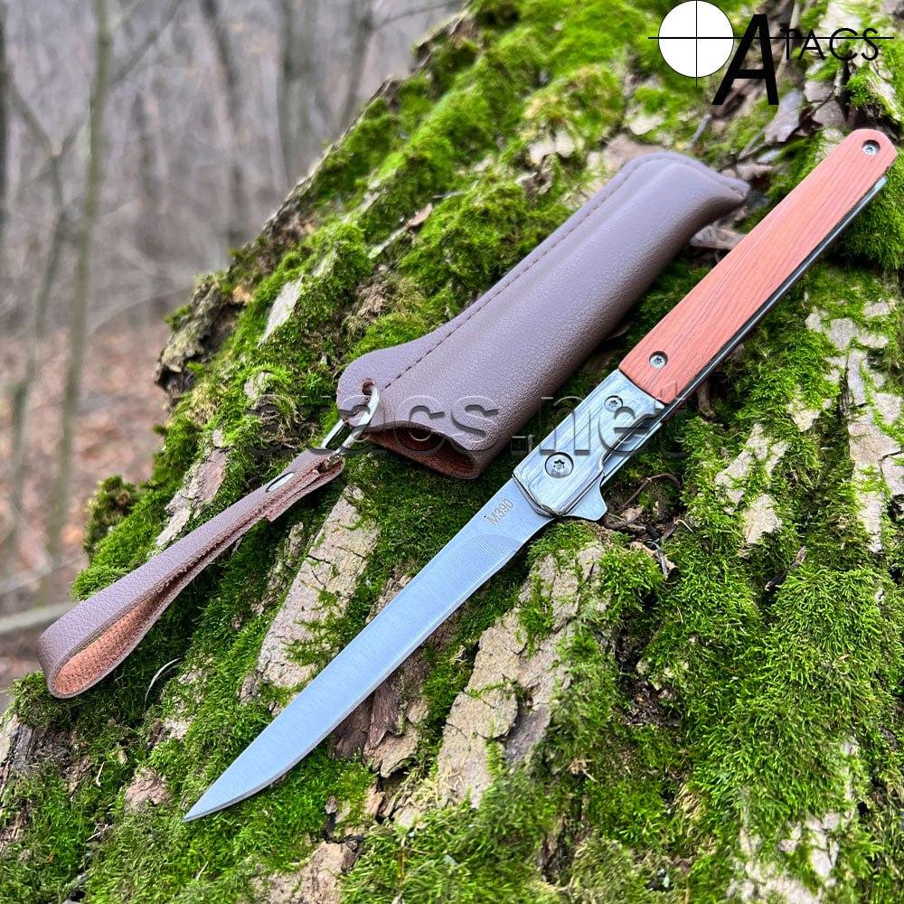 Складаний ніжартуристичний ніж/Fisherman Slim Flipper M390
