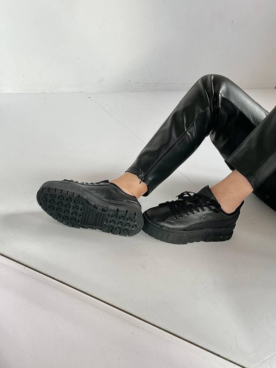 Puma creepers triple black cheap