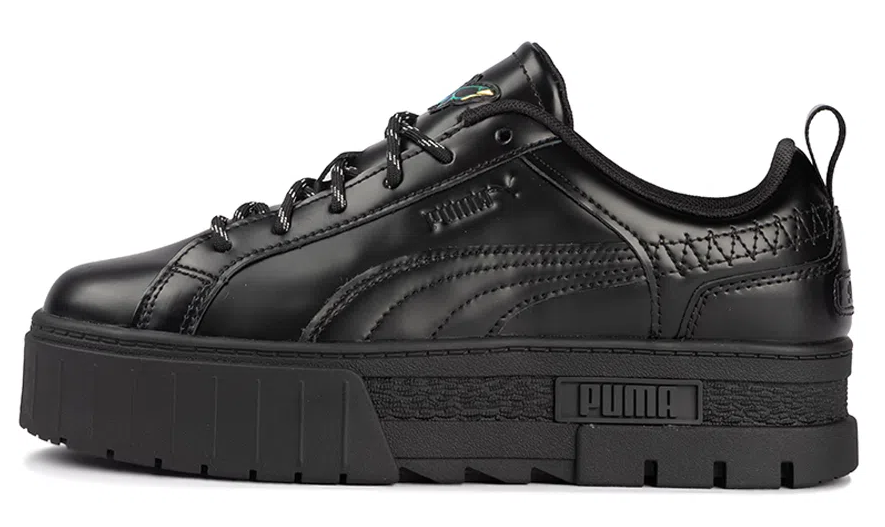 Puma platform all clearance black