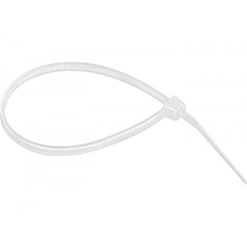 Кабельна стяжка 3х200 біла (100шт/уп), фото 1