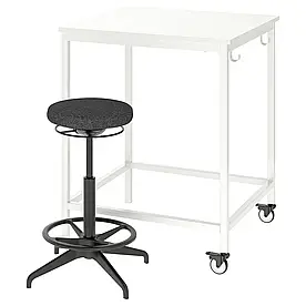 Стіл IKEA + табурет TROTTEN/LIDKULLEN (194.945.39)