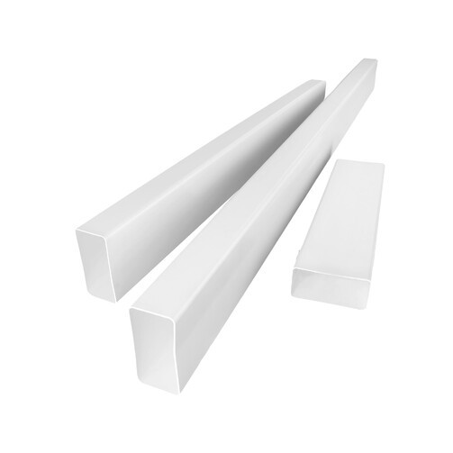Повітропровід (PVC) D/P 110x55 0,5 mb канал плоский