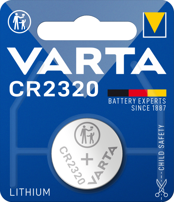 Батарейка VARTA CR 2320 BLI 1 LITHIUM