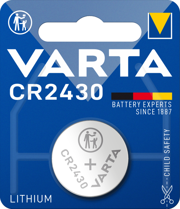Батарейка VARTA CR 2430 BLI 1 LITHIUM
