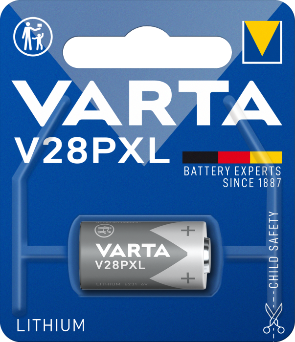 Батарейка VARTA V 28 PXL BLI 1 LITHIUM
