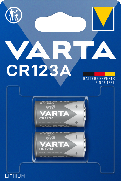 Батарейка VARTA PHOTO CR 123A BLI 2