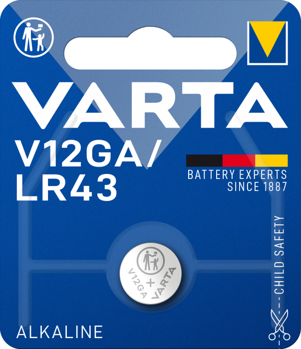 Батарейка VARTA V 12 GA BLI 1 ALKALINE