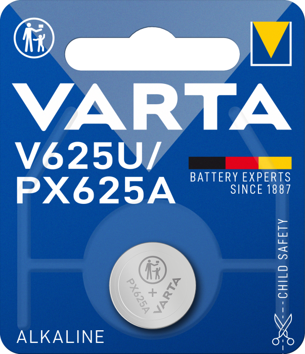 Батарейка VARTA V 625 U BLI 1 ALKALINE