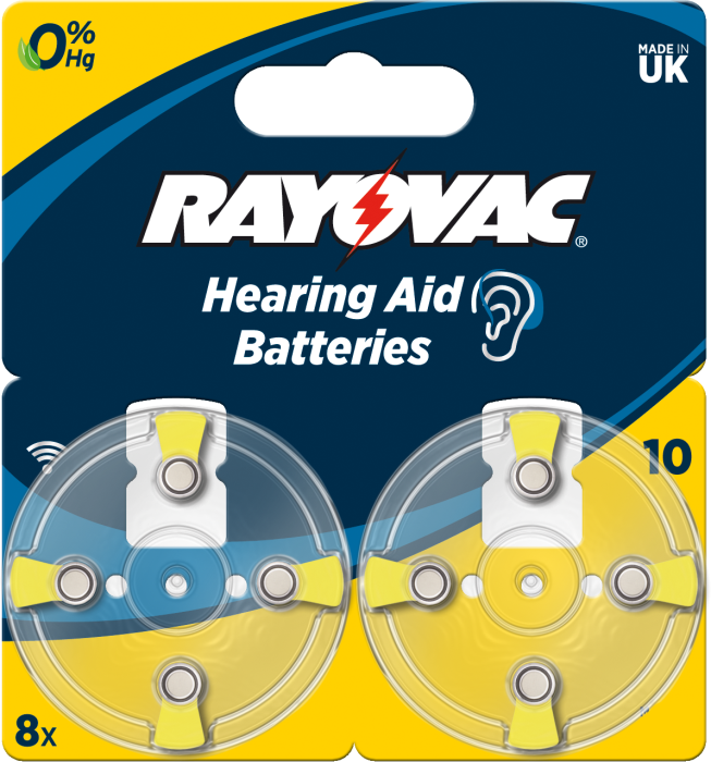 Батарейка Rayovac 10 BLI 8