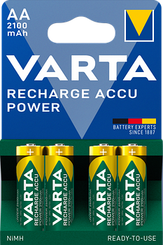 Акумулятор VARTA ACCU AA 2100mAh BLI 4 (READY 2 USE)