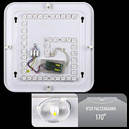 Світильник світлодіодний Biom DEL-S01-24 4500K 24Вт без д/у, фото 3