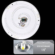 Світильник світлодіодний Biom DEL-R08-42 4500K 42Вт без д/у, фото 3