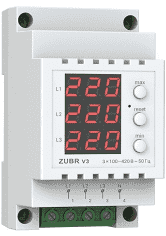 Трифазний вольтметр V3 ZUBR