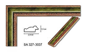 Багет Пластиковий SA327-3037