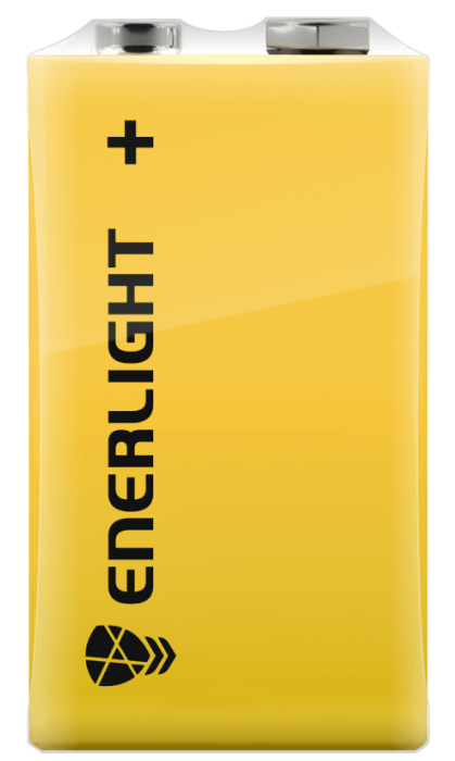 Батарейка ENERLIGHT Super Power 6F22 FOL 1