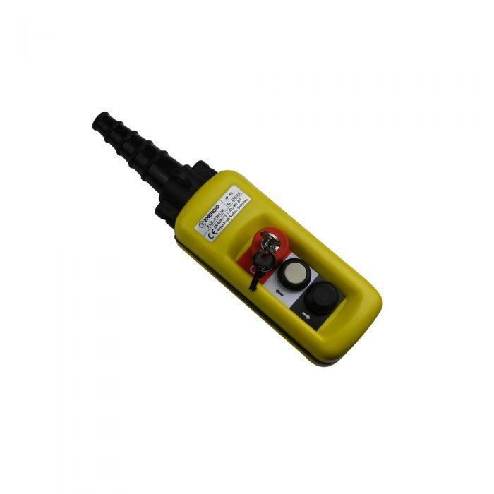 Пост тельферний ENERGIO XAC-A2813К 2 кнопки/СТОП з ключем IP65