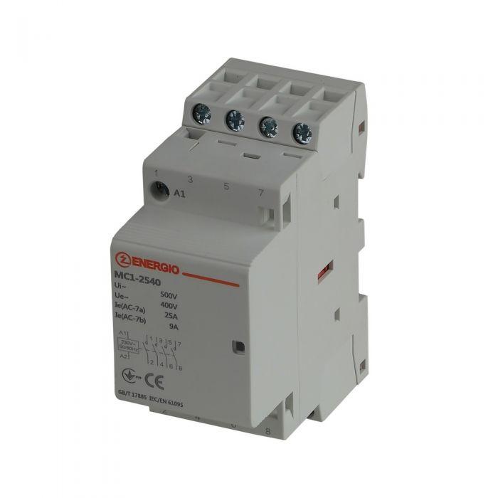 Модульний контактор ENERGIO MC1 4P 25A 4NO