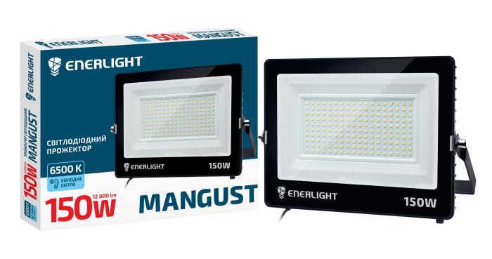 Прожектор ENERLIGHT MANGUST 150Вт 6500K, фото 1