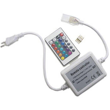 RGB контролер 220В OEM 600W-IR-24 кнопки