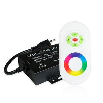 RGB контролер 220В OEM 1500W-RF-5 кнопок