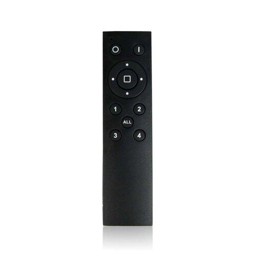 Пульт для світлодіодної стрічки, пульт для діммера д/у OEM JMDS 4-zone 2-4g remote 12кнопок універсальний чорний