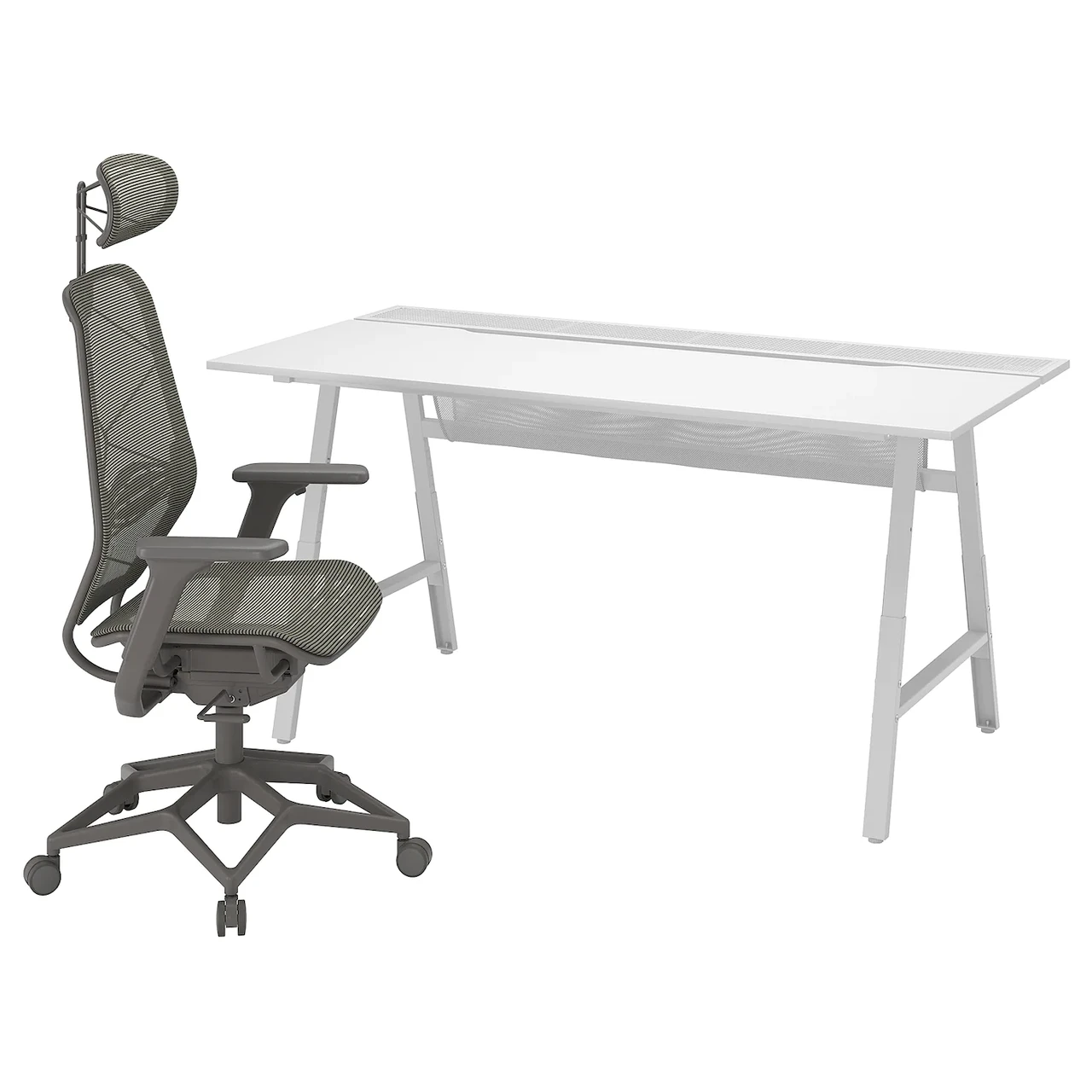 Ігровий стіл і стілець IKEA UTESPELARE / STYRSPEL (894.911.94)