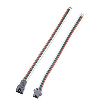 Коннектор SC-23-W-3 SPI 3pin (комплект male+female з проводом)