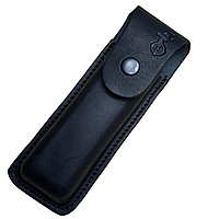 Чехол для складного ножа, чехол для мультитула 14х4х2.5см кожаный Черный