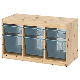 Комод IKEA TROFAST з ящиками (394.808.43)