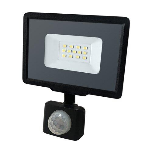 Світлодіодний прожектор BIOM 10W S5-SMD-10-Slim+Sensor 6200К 220V IP65 з