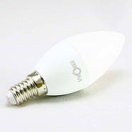 Світлодіодна лампа Biom BT-570 C37 7W E14 4500К матова, фото 2