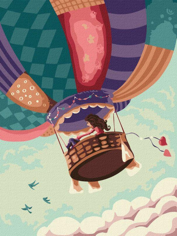 Акційна Картина за номерами Ідейка У пошуках пригод ©Elena Schweitzer (KHO5064) 30 х 40 см, фото 1