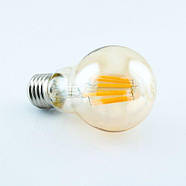 Світлодіодна лампа Biom FL-411 A60 8W E27 2350K Amber, фото 2