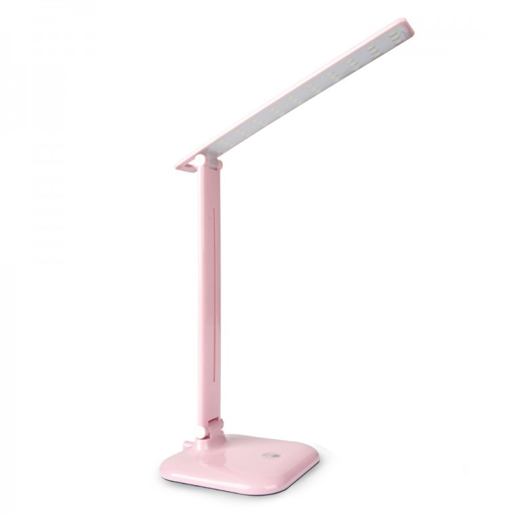 Настільна Led-лампа рожева 10W 4000К LUXEL
