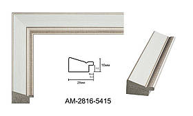 Пластиковий багет для рам AM2816-5415