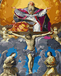 Розмальовка для дорослих Свята Трійця худ Гвідо Рені (ANG220) 40 х 50 см (Без коробки)