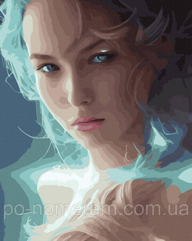 Акційна Картина за номерами Дівчина з майбутнього (ANG232) 40 х 50 см, фото 1