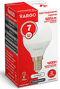 LED лампа G45 7W E14 4000K VARGO, фото 2