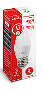 LED лампа С37 9W E27 4000K VARGO, фото 2