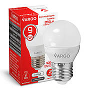 LED лампа G45 9W E27 4000K VARGO, фото 4