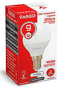 LED лампа G45 9W E14 4000K VARGO, фото 3