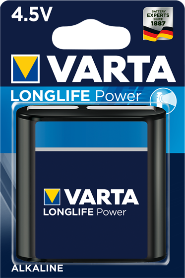 Батарейка VARTA LONGLIFE Power 3LR12 BLI 1