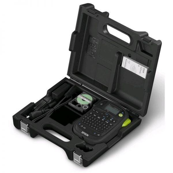 Принтер етикеток Epson LabelWorks LW-400VP із кейсом Black