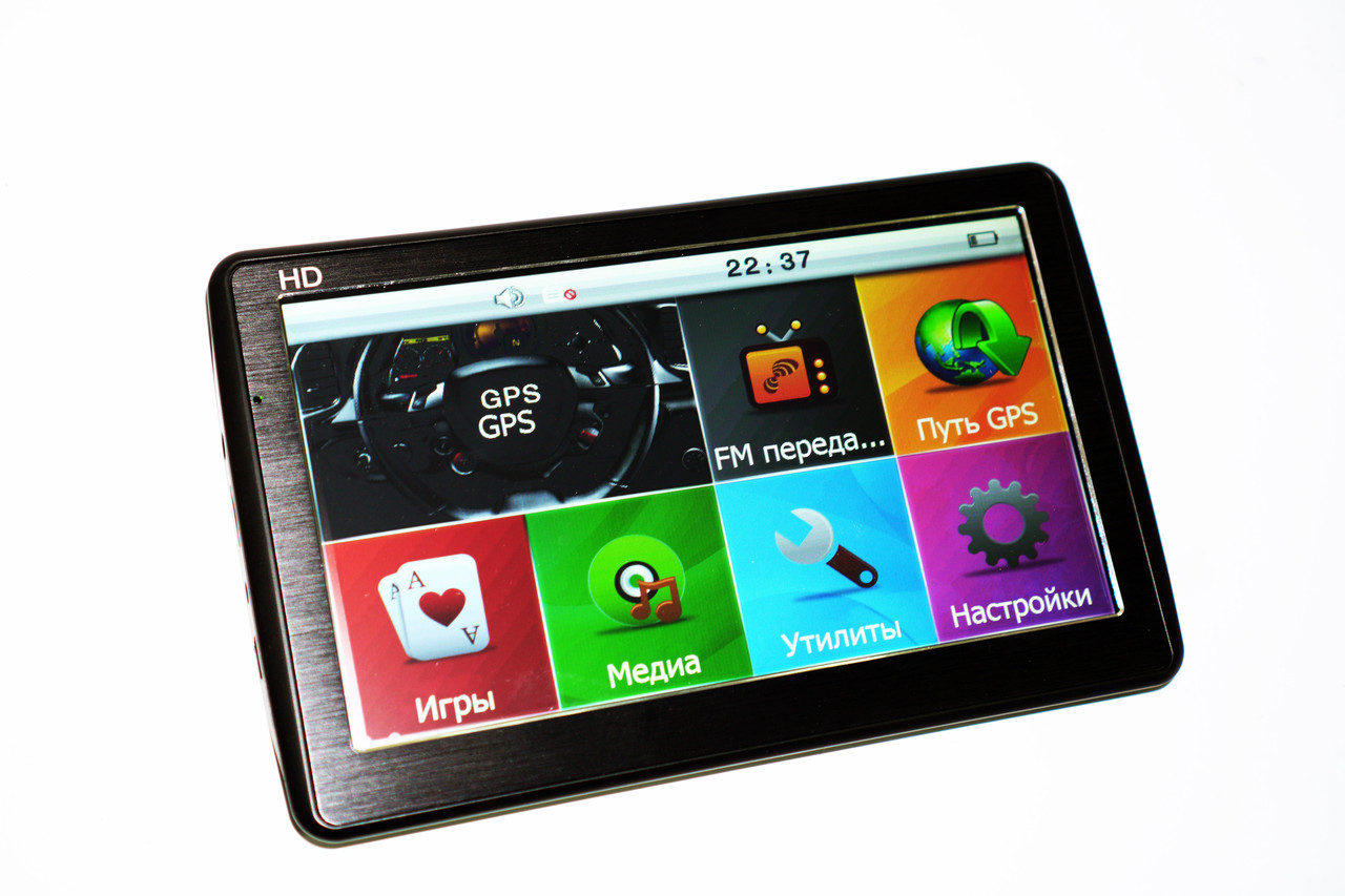 7" GPS-навігатор 7005 — 8 gb 800 mhz 256mb IGO+Navitel+CityGuide