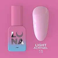 Жидкий гель LunaMoon Light Acrygel №11, 13 мл